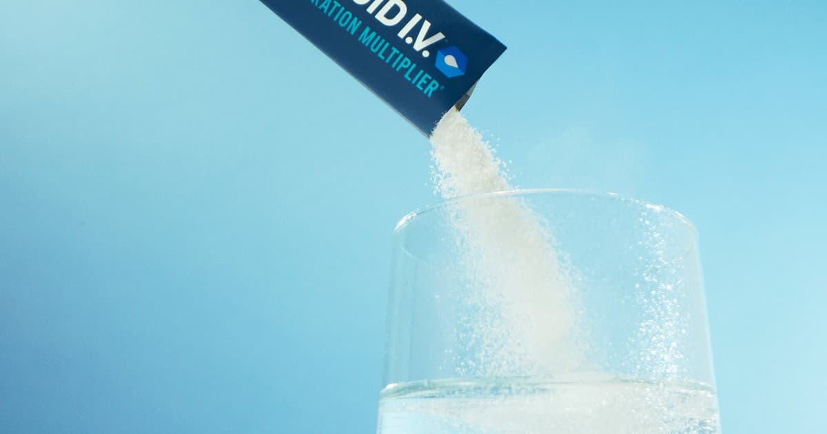 Salt crystals under magnification